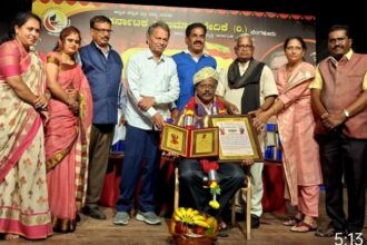 ಅಶೋಕ್ ಚಂದರಗಿ ಅವರಿಗೆ ” ಚಂಪಾ ಸಿರಿಗನ್ನಡ ಪ್ರಶಸ್ತಿ”ಪ್ರದಾನ 