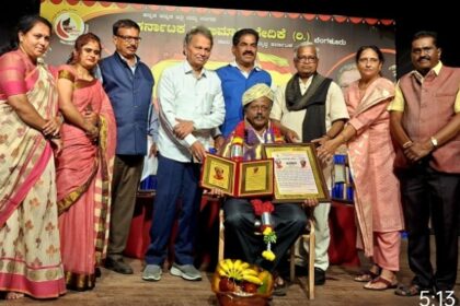 ಅಶೋಕ್ ಚಂದರಗಿ ಅವರಿಗೆ ” ಚಂಪಾ ಸಿರಿಗನ್ನಡ ಪ್ರಶಸ್ತಿ”ಪ್ರದಾನ 