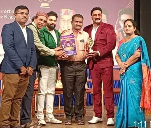 ಚನ್ನಬಸವ ಕೊಟಗಿಗೆ ” ರಾಷ್ಟ್ರೀಯ ಸಾಧನ  ಪ್ರಶಸ್ತಿ” 